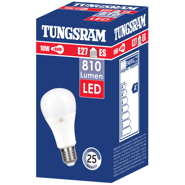 GE I TUNGSRAM 9.5W LED E27