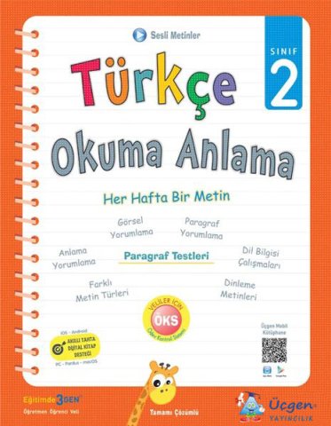 Türkçe Okuma Anlama 2.Sınıf