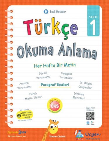 Türkçe Okuma Anlama 1.Sınıf