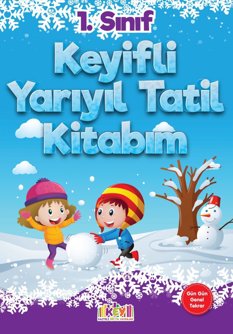 1. Sınıf Keyifli Yarıyıl Tatil Kitabım