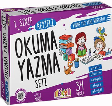 Keyifli Okuma Yazma Seti 1.Sınıf(Kutu Görsel Amaçlıdır)
