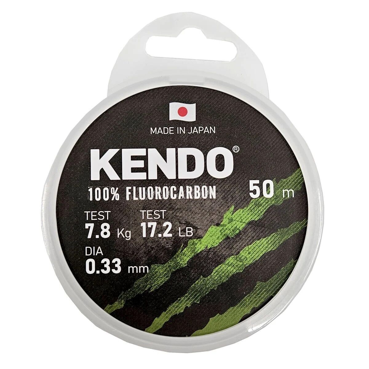 Kendo 100% Fluorocarbon 0,12mm. White 50m Lider Misina