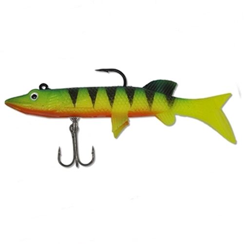 Powerex Realistic Pike Firetiger Turna Model Kendinden Zokalı 10cm. 18gr. 5'li Paket