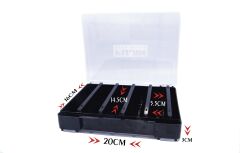 Fujin Tackle Box 145DS Çift Taraflı Maket Balık Kutusu