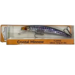 Powerex Crystal Minnow 120 mm. 15,5gr. 0-1,5m. Floating Suni Yem 6493