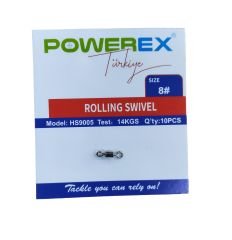 Powerex HS9005 8 No. Paketli Bilyeli İkili Fırdöndü 10lu Paket