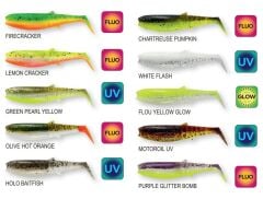 Savage Gear Cannibal Shad 10cm 9gr Firecracker