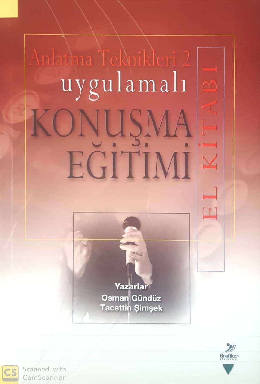 Uygulamalı konuşma eğitimi / anlatma teknikleri-2