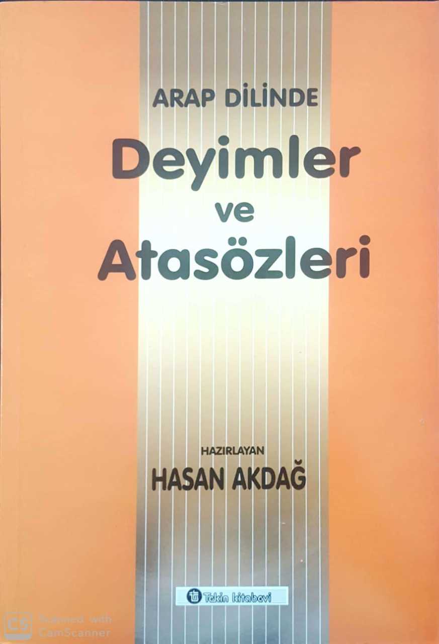 Arap dilinde deyimler ve atasözleri