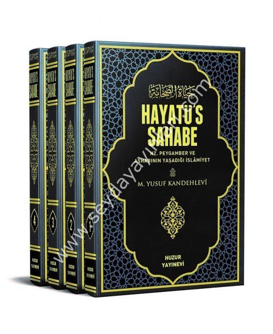 Hayatüs Sahabe – 4 Cilt (Sıvama Cilt/Şamua)