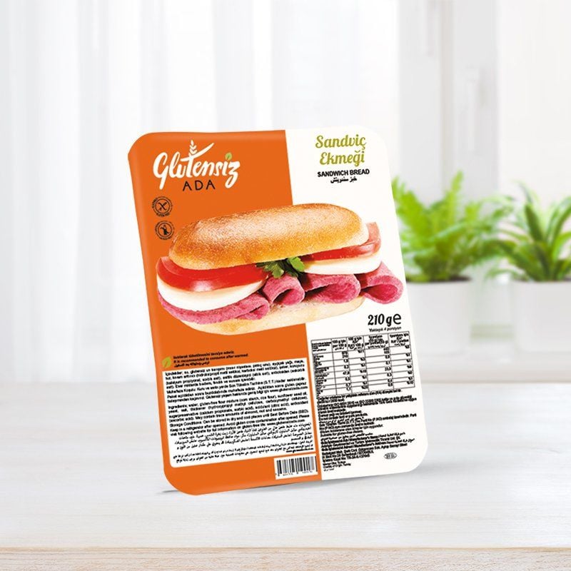 Glutensiz Ada Glutensiz Sandwich Ekmeği