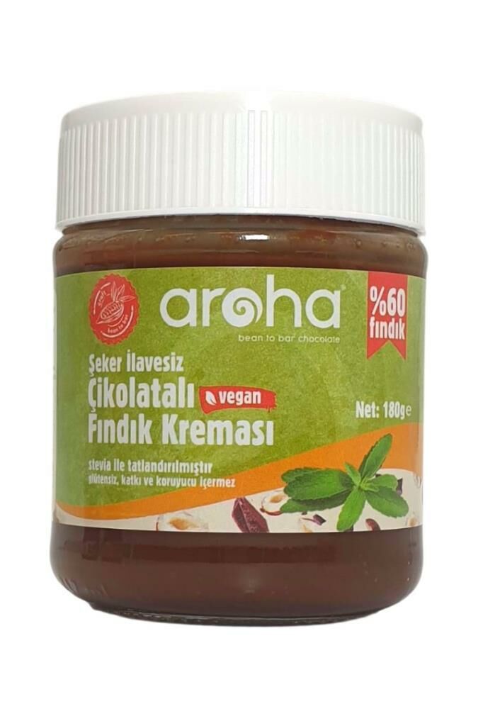 Aroha Glutensiz Şeker İlavesiz Fındık Kreması