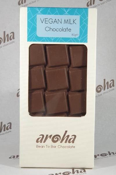Aroha glutensiz vegan sütlü % 50 çikolata 80 gr