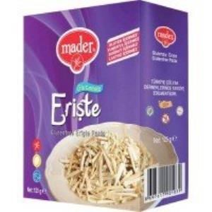 Mader glutensiz sade erişte 125 gr