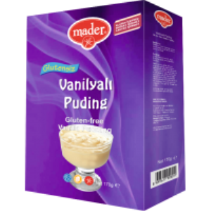 Glutensiz vanilyalı puding