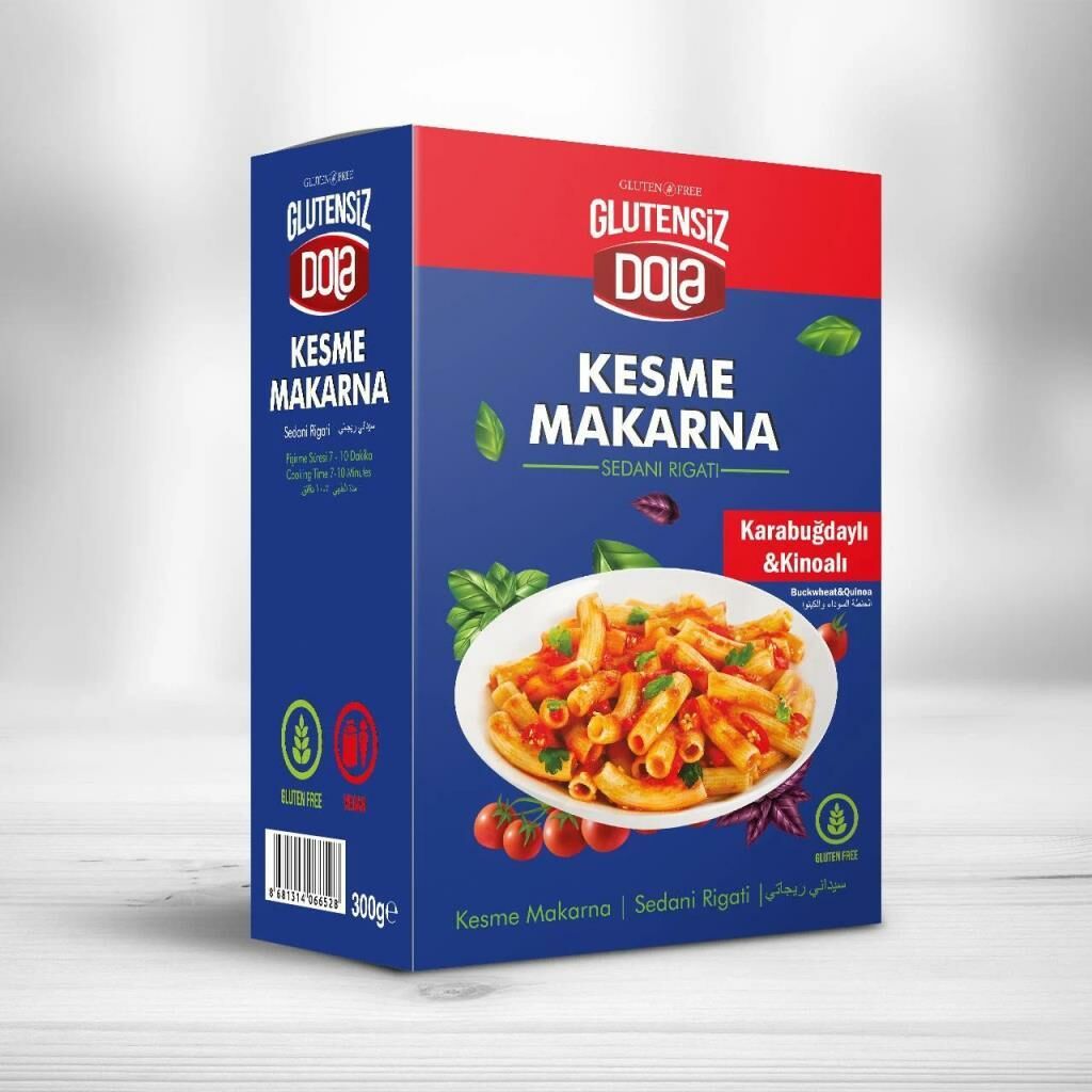 Dola Glutensiz Kesme Makarna 300 GR