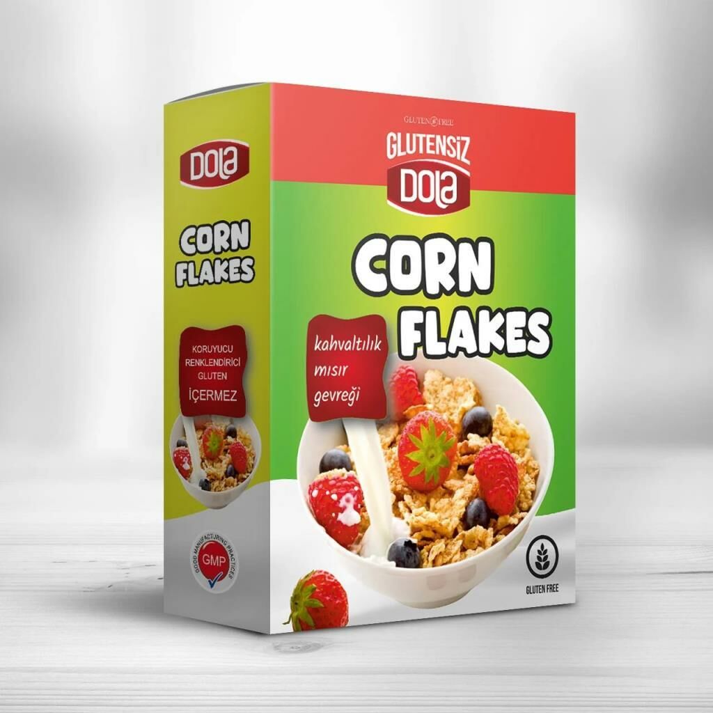 Dola Glutensiz Corn Flakes Kahvaltılık Gevrek 300G