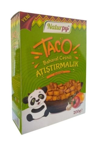 Naturpy glutensiz soslu taco gevreği 200 gr