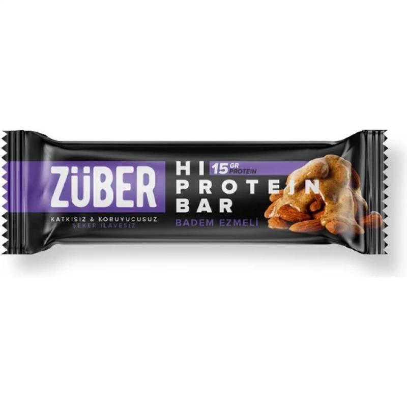 Züber Protein Bar Badem Ezmeli 45 gr