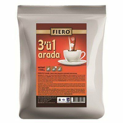 Fiero glutensiz 3'ü 1 arada kahve 18 gr