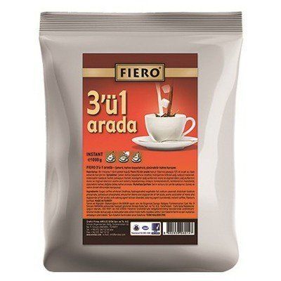 Fiero glutensiz 3'ü 1 arada kahve 18 gr