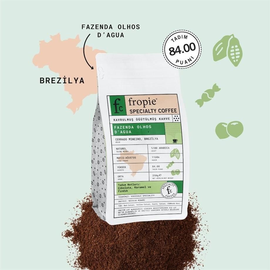 Fropie Brezilya Öğütülmüş Kahve 250 gr