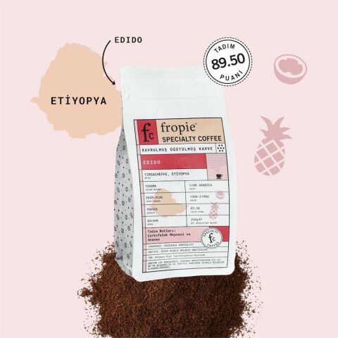 Fropie Etiyopya Öğütülmüş Kahve 250 gr
