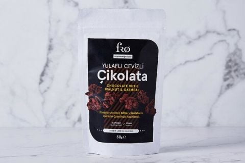 Fro Glutensiz Yulaflı Cevizli Çikolata 50 gr