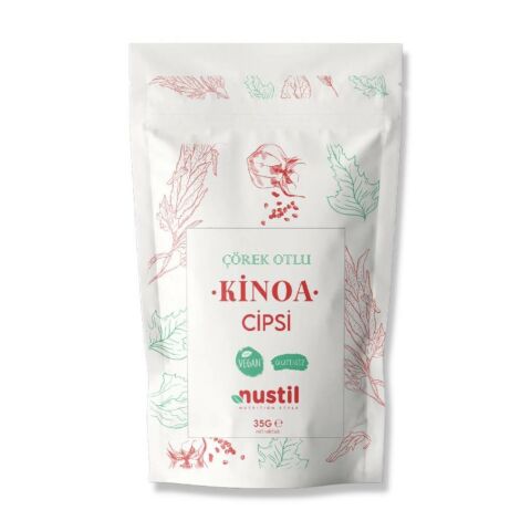 Nustil Glutensiz Çörek Otlu Kinoa Cipsi