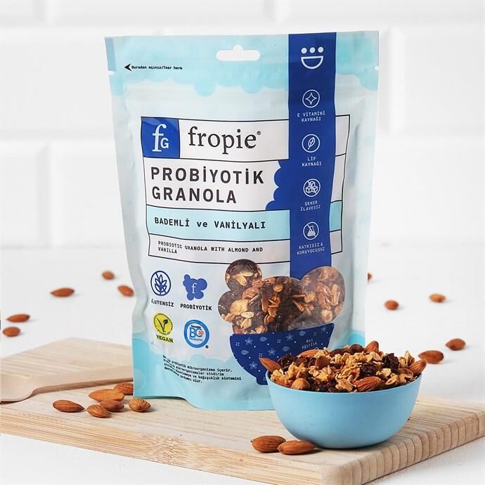 Fropie Bademli Vanilyalı Granola