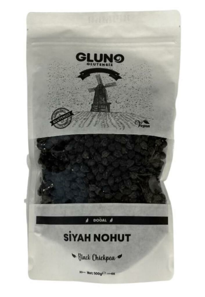 Gluno Glutensiz Siyah Nohut 500 gr