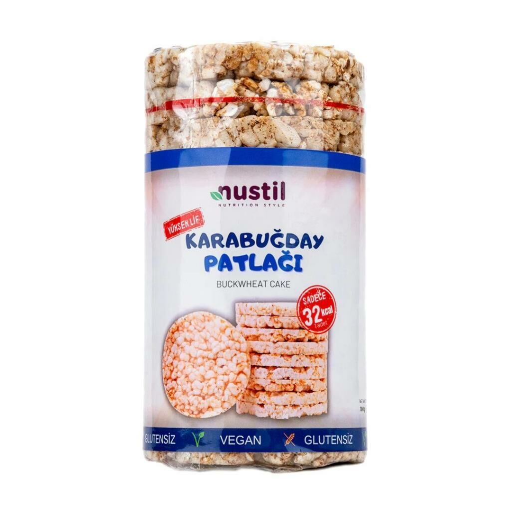 Nustil Glutensiz Karabuğday Patlağı 100 Gr