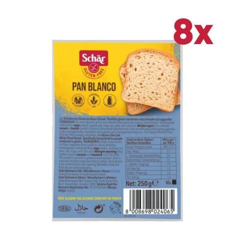 Schar Pan Blanco 8Li Paket