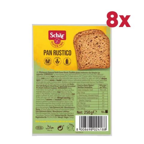 Dr.Schar Pan Rustico 8Li Paket