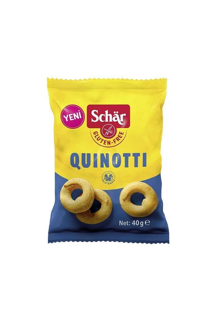 Schar Quinotti Glutensiz Kinoa Halka Kraker 40GR