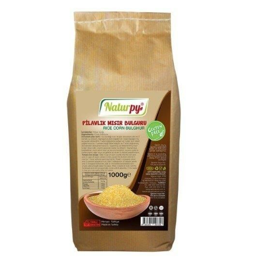 Naturpy glutensiz pilavlık mısır bulguru 1 kg