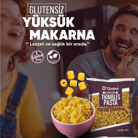 Dr. Gluten Glutensiz Yüksük Makarna 400 Gr