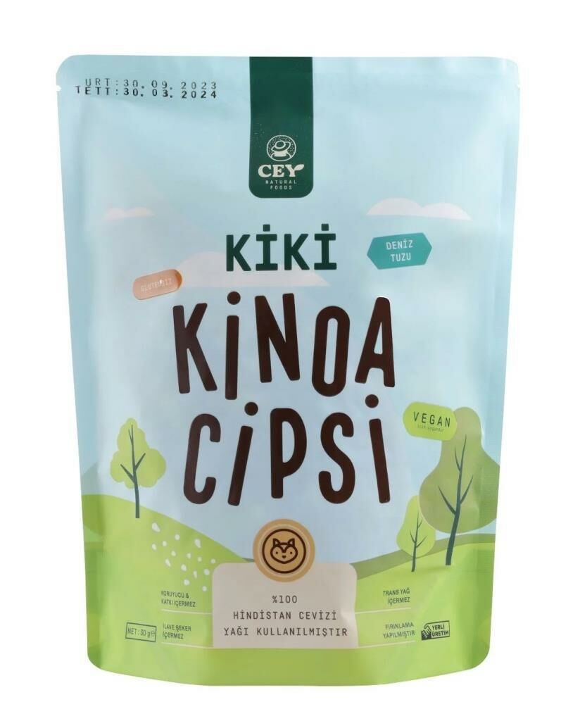 Cey Glutensiz Deniz Tuzlu Kinoa Cipsi 30 gr