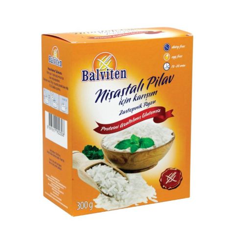 Balviten Düşük Proteinli Glutensiz Pirinç İkamesi