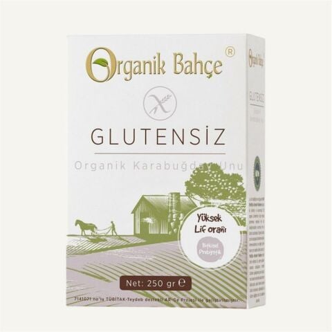 Organik Glutensiz Karabuğday (Greçka) Unu 250 Gr