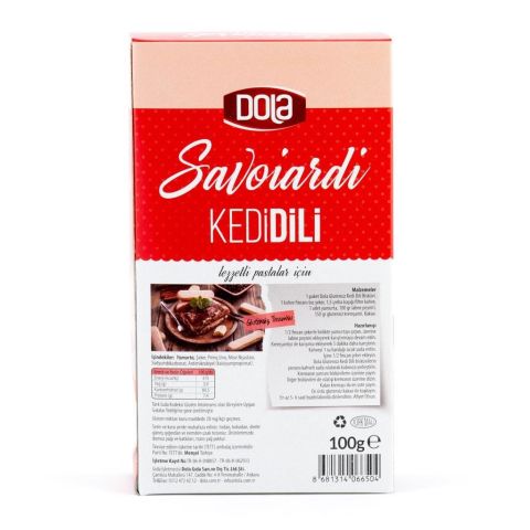 Dola Glutensiz Kedi Dili 100 Gr.