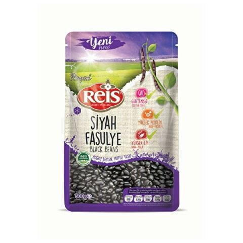 Royal reis siyah fasulye 500 gr