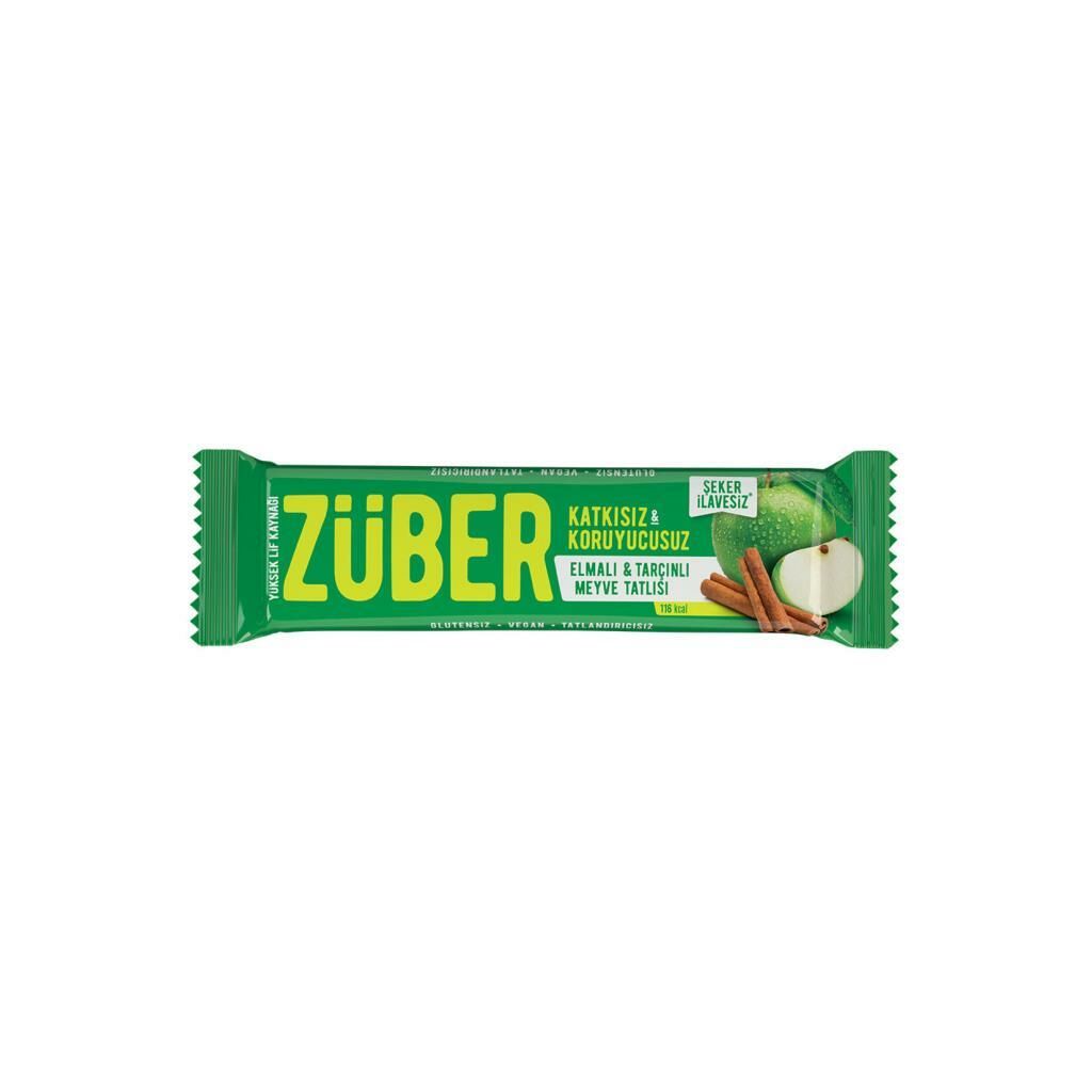 Züber Elmalı Tarçınlı Meyve Bar 40 G