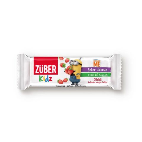 Züber Kidz Çilekli & Kakaolu Meyve Tatlısı 30G