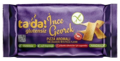 Tada Glutensiz Pizza Aromalı İnce Gevrek 85 gr