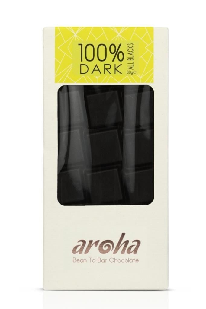 Aroha glutensiz % 100 bitter çikolatalı 80 gr