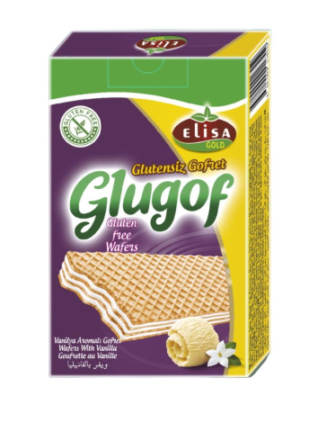 Ellisa Glutensiz Vanilyalı Gofret 125 gr