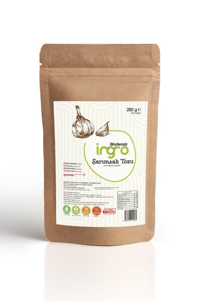 İngro Glutensiz Sarımsak Tozu 250 gr