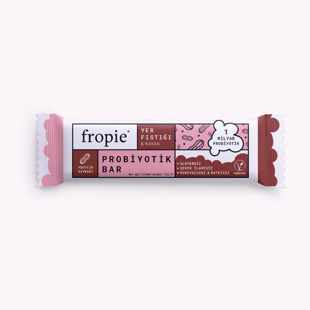 Fropie yer fıstıklı  probiotik bar 35 gr