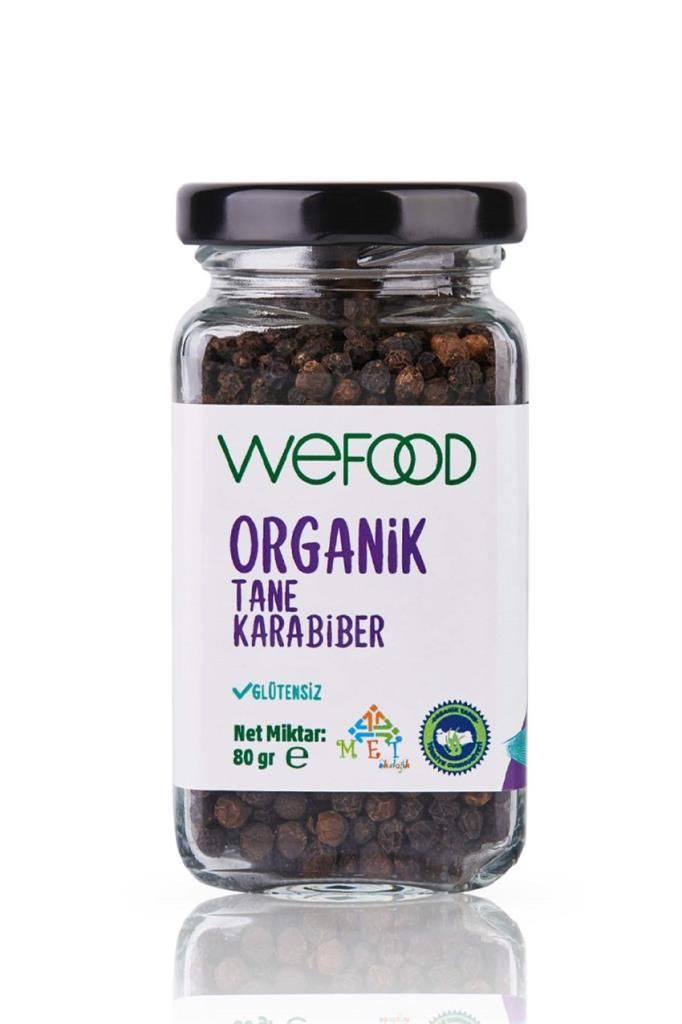 wefood organik tane karabiber - 80 gr